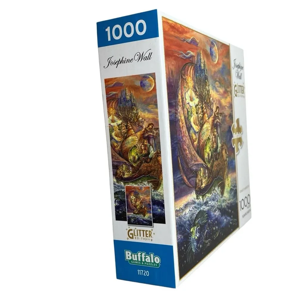 Josephine Wall Voyage to Murrlis Sea Glitter Edition 1000 Piece Buffalo  Puzzle